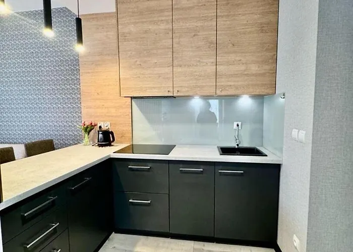 Apartamentysnu, Sloneczny Komfort Ii Z Parkingiem Lägenhet *