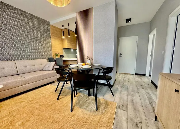 Apartamentysnu, Sloneczny Komfort Ii Z Parkingiem Lägenhet